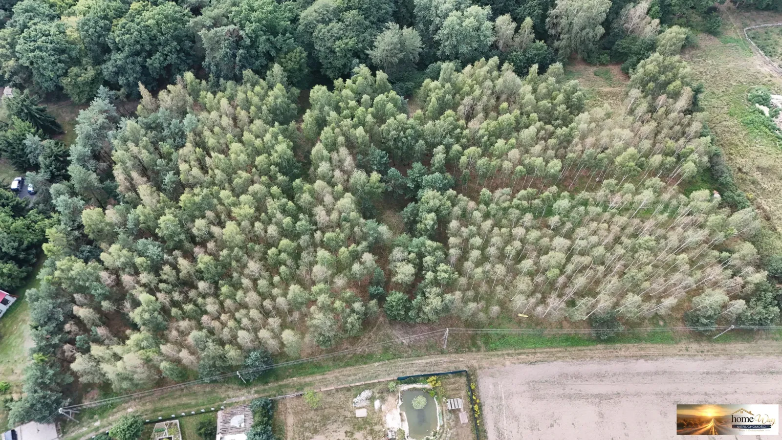 DZIAŁKA BUDOWLANA 1211 m² - WITKÓWEK