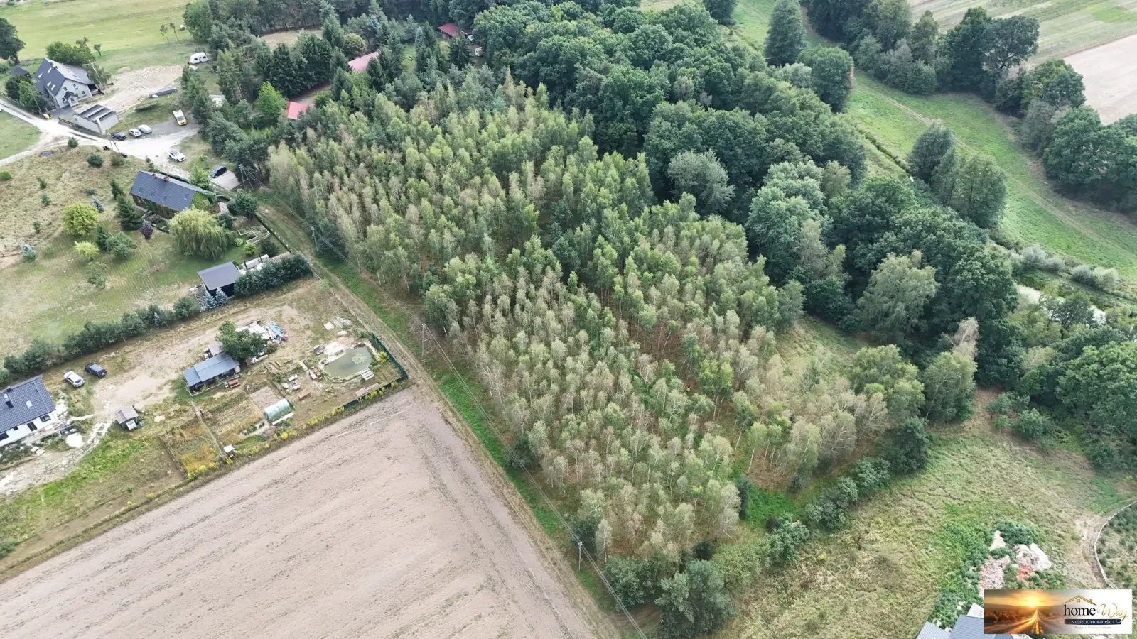 DZIAŁKA BUDOWLANA 1211 m² - WITKÓWEK